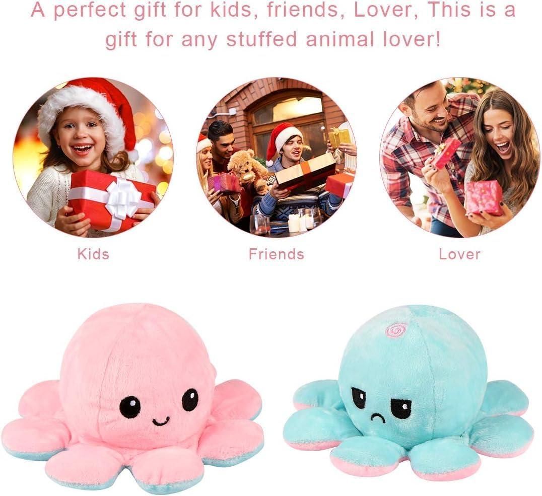 Mood changing Soft Stuffed Octopus