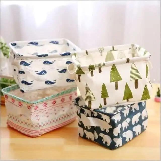 fabric storage boxes