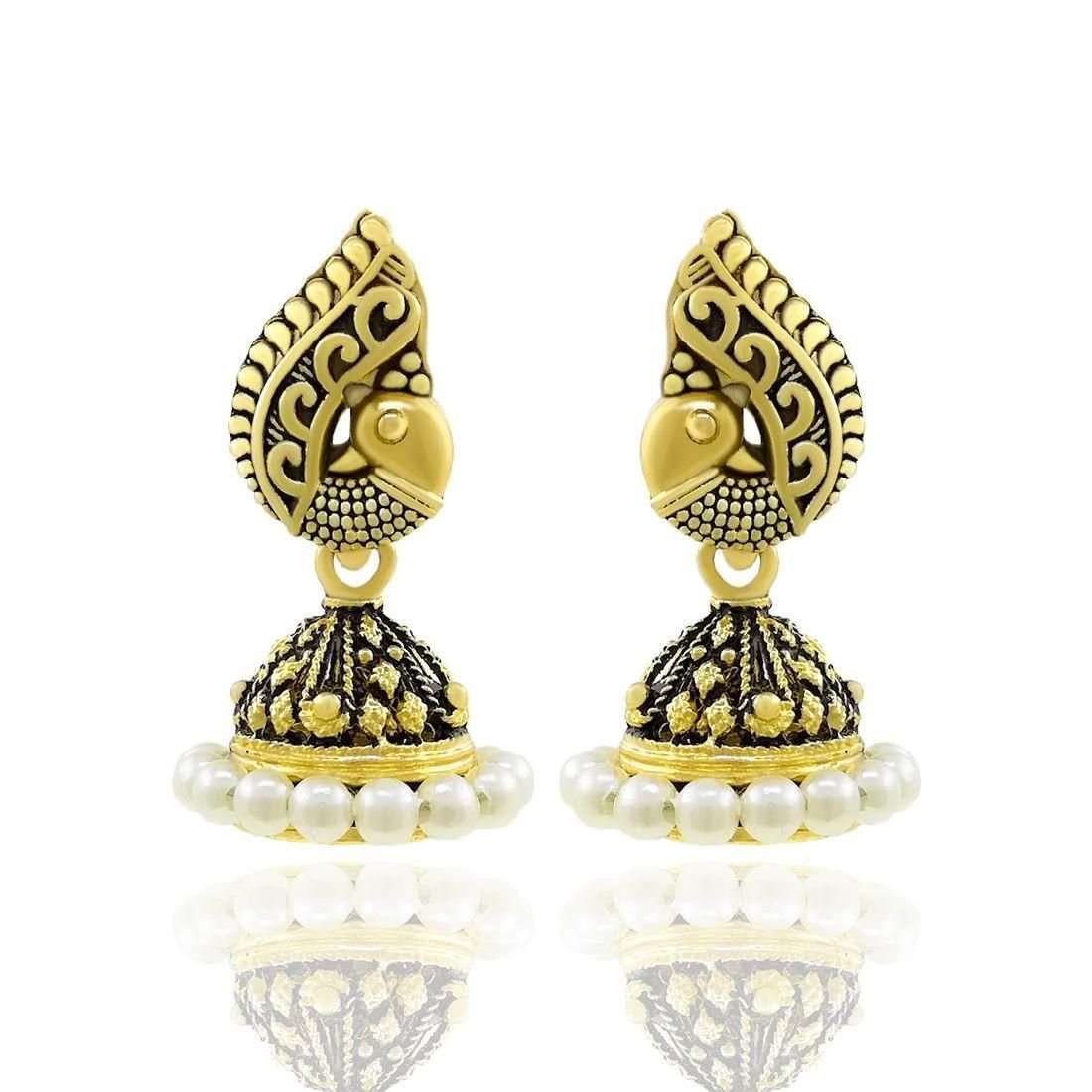 Mini Gold Jhumkas