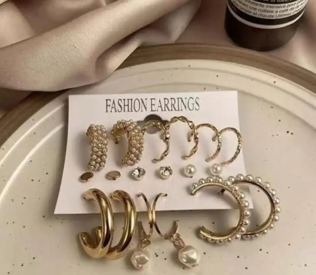 gold plated hoop earrings