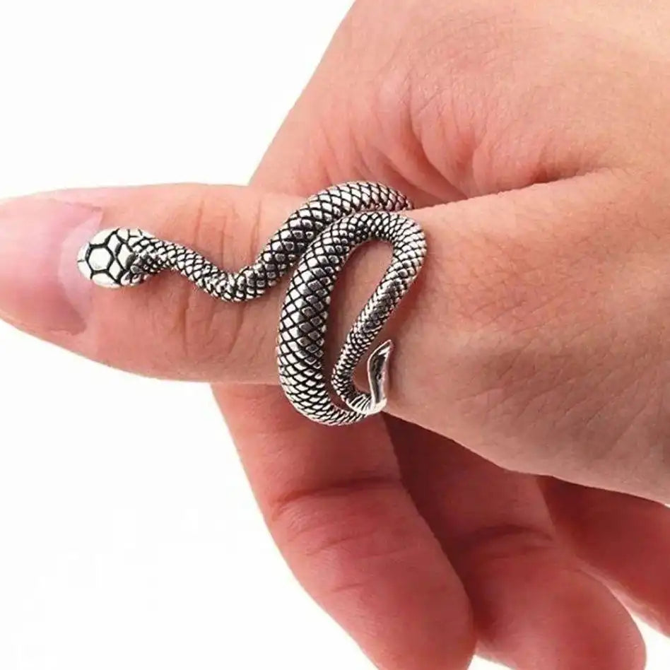 stylish snake ring