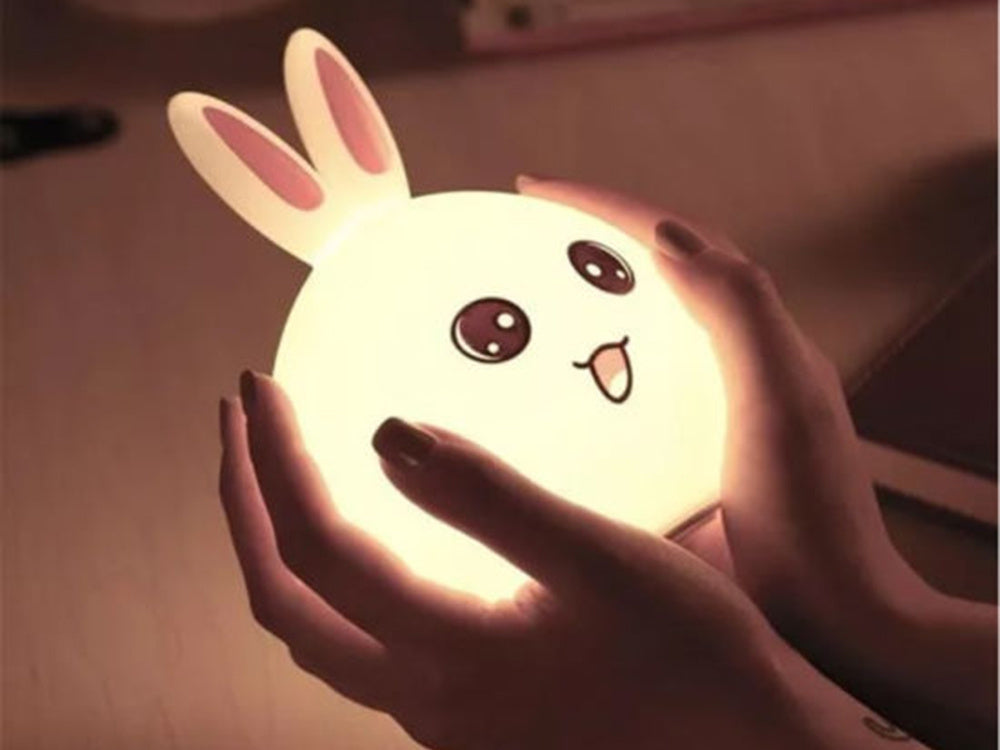 Colour changing Soft LED Rabbit Lamp