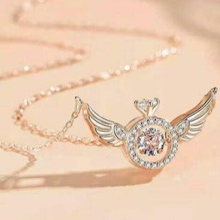 angel wings pendant