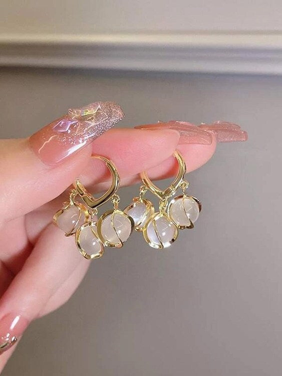 Opal Drop Earrings